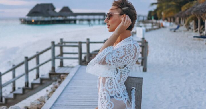 ir elegante a la playa