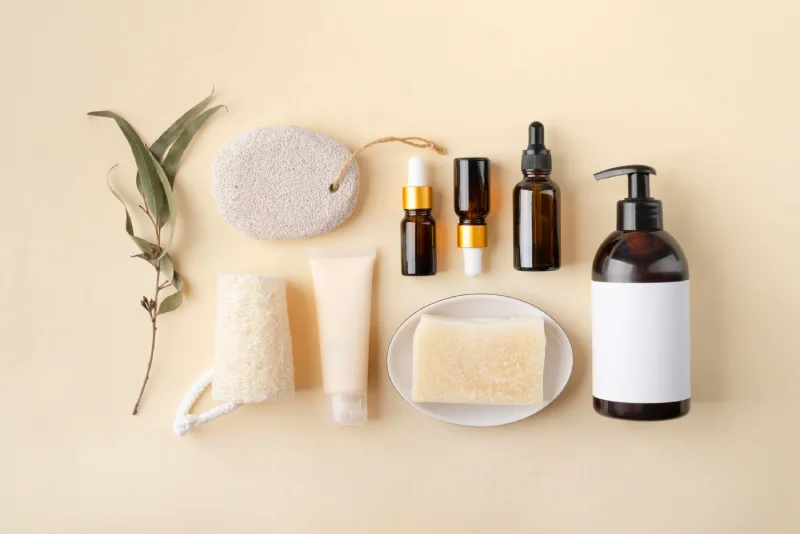 productos cosméticos hidratantes
